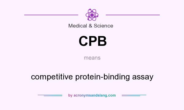 What does CPB mean? It stands for competitive protein-binding assay