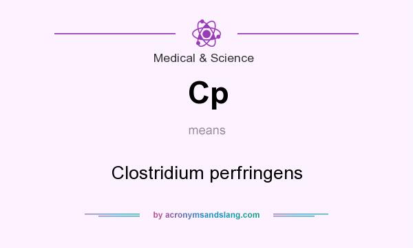 What does Cp mean? It stands for Clostridium perfringens