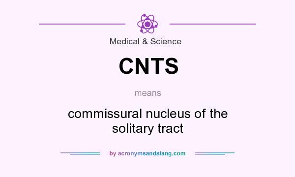 What does CNTS mean? It stands for commissural nucleus of the solitary tract