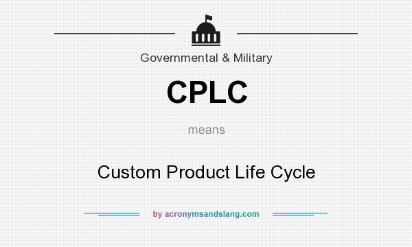 What does CPLC mean? It stands for Custom Product Life Cycle