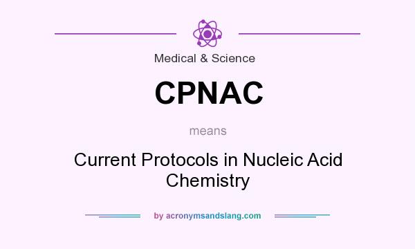 What does CPNAC mean? It stands for Current Protocols in Nucleic Acid Chemistry