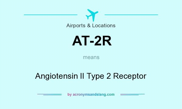 What does AT-2R mean? It stands for Angiotensin II Type 2 Receptor