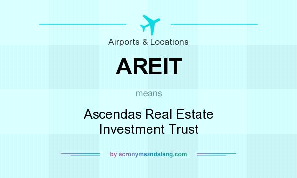 What does AREIT mean? It stands for Ascendas Real Estate Investment Trust