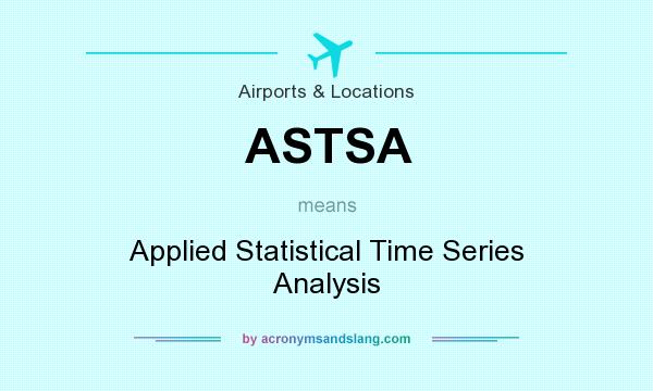 What does ASTSA mean? It stands for Applied Statistical Time Series Analysis