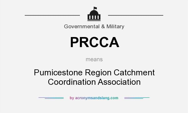 What does PRCCA mean? It stands for Pumicestone Region Catchment Coordination Association
