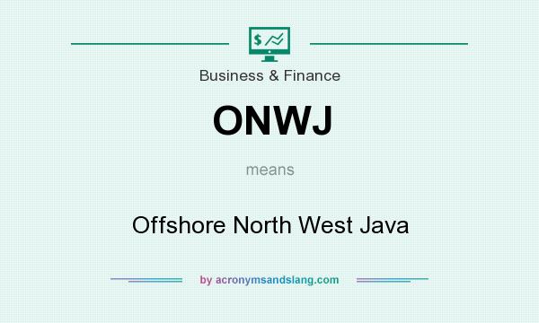 What does ONWJ mean? It stands for Offshore North West Java