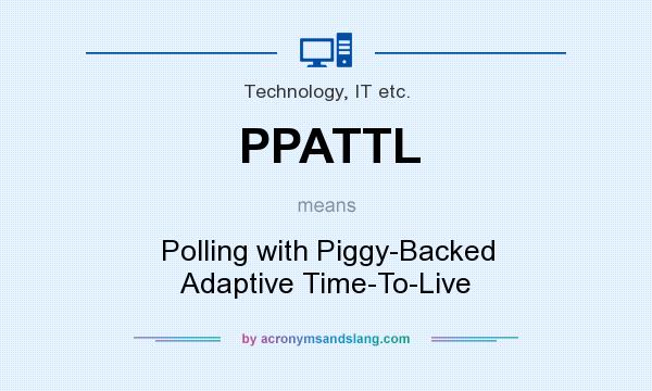 What does PPATTL mean? It stands for Polling with Piggy-Backed Adaptive Time-To-Live
