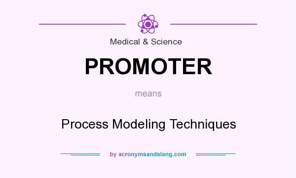 What does PROMOTER mean? It stands for Process Modeling Techniques