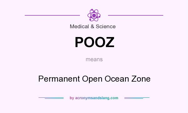What does POOZ mean? It stands for Permanent Open Ocean Zone