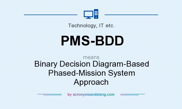 What does PMS-BDD mean? It stands for Binary Decision Diagram-Based Phased-Mission System Approach