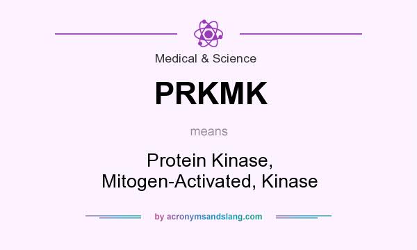 What does PRKMK mean? It stands for Protein Kinase, Mitogen-Activated, Kinase