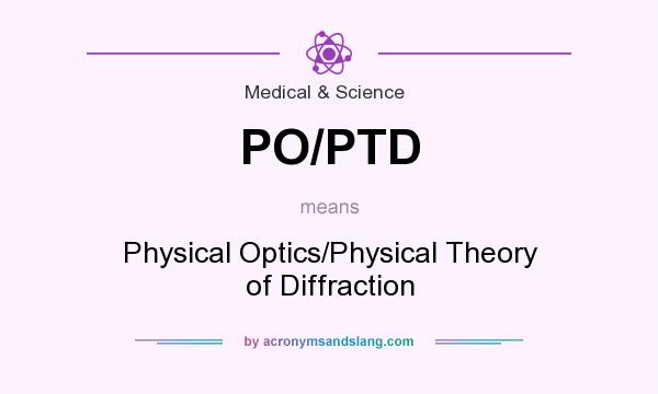 What does PO/PTD mean? It stands for Physical Optics/Physical Theory of Diffraction