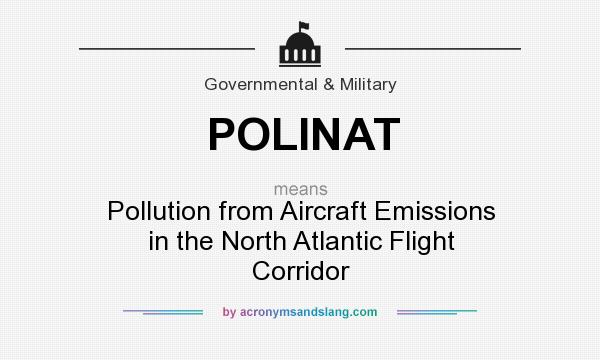 What does POLINAT mean? It stands for Pollution from Aircraft Emissions in the North Atlantic Flight Corridor