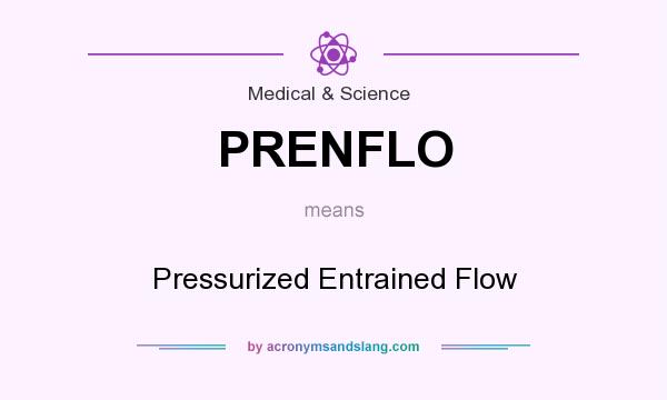 What does PRENFLO mean? It stands for Pressurized Entrained Flow
