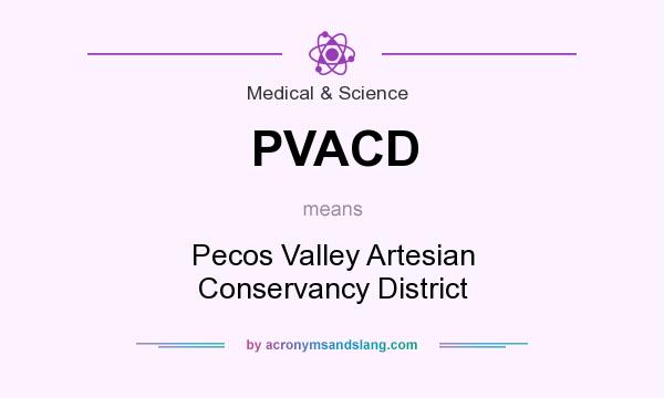 What does PVACD mean? It stands for Pecos Valley Artesian Conservancy District