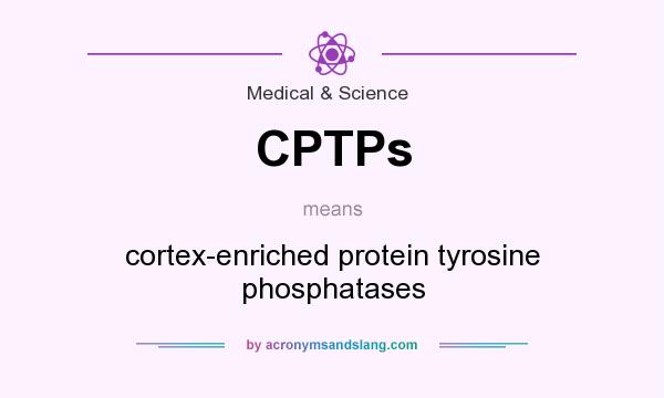 What does CPTPs mean? It stands for cortex-enriched protein tyrosine phosphatases