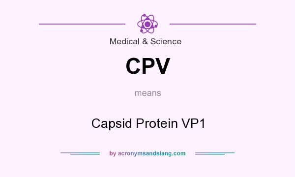 What does CPV mean? It stands for Capsid Protein VP1