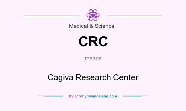 What does CRC mean? It stands for Cagiva Research Center