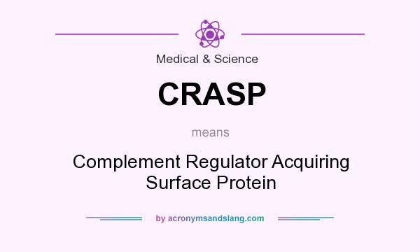 What does CRASP mean? It stands for Complement Regulator Acquiring Surface Protein