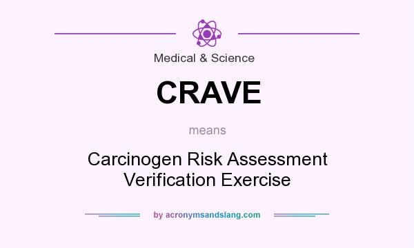 What does CRAVE mean? It stands for Carcinogen Risk Assessment Verification Exercise