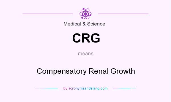 What does CRG mean? It stands for Compensatory Renal Growth