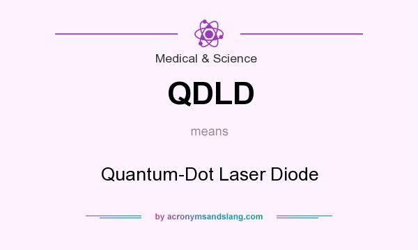 What does QDLD mean? It stands for Quantum-Dot Laser Diode