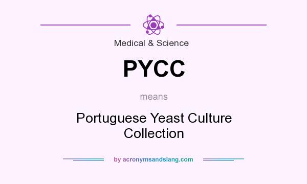 What does PYCC mean? It stands for Portuguese Yeast Culture Collection