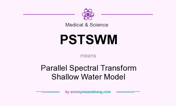 What does PSTSWM mean? It stands for Parallel Spectral Transform Shallow Water Model