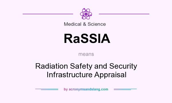 What does RaSSIA mean? It stands for Radiation Safety and Security Infrastructure Appraisal