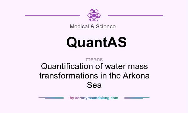 What does QuantAS mean? It stands for Quantification of water mass transformations in the Arkona Sea