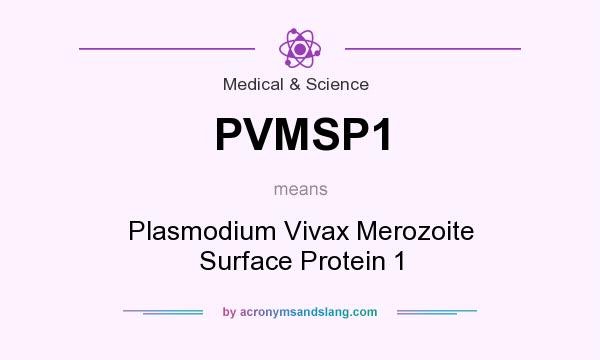 What does PVMSP1 mean? It stands for Plasmodium Vivax Merozoite Surface Protein 1