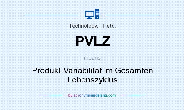 What does PVLZ mean? It stands for Produkt-Variabilität im Gesamten Lebenszyklus