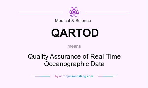 What does QARTOD mean? It stands for Quality Assurance of Real-Time Oceanographic Data