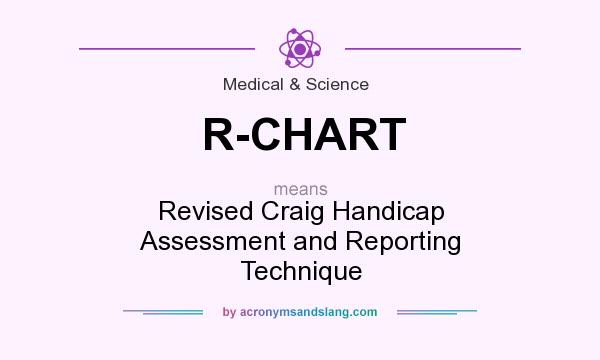 What does R-CHART mean? It stands for Revised Craig Handicap Assessment and Reporting Technique
