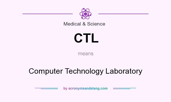 What does CTL mean? It stands for Computer Technology Laboratory