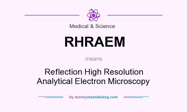 What does RHRAEM mean? It stands for Reflection High Resolution Analytical Electron Microscopy