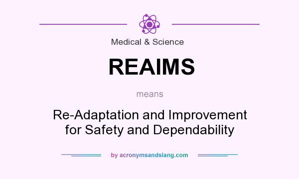 What does REAIMS mean? It stands for Re-Adaptation and Improvement for Safety and Dependability