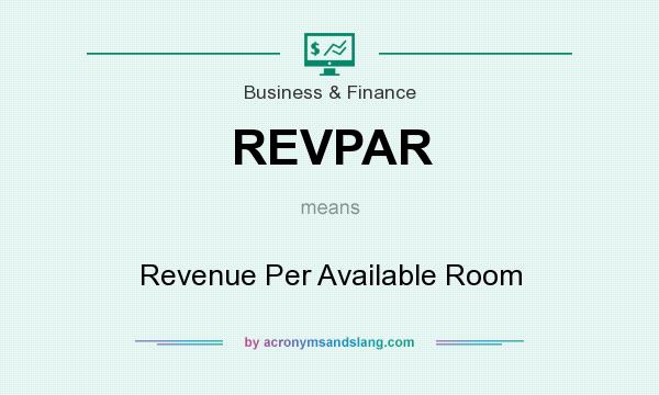 What does REVPAR mean? It stands for Revenue Per Available Room