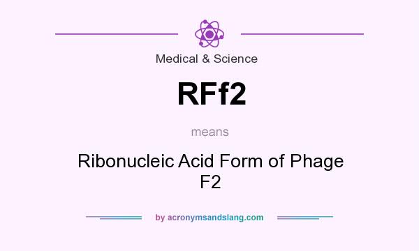 What does RFf2 mean? It stands for Ribonucleic Acid Form of Phage F2