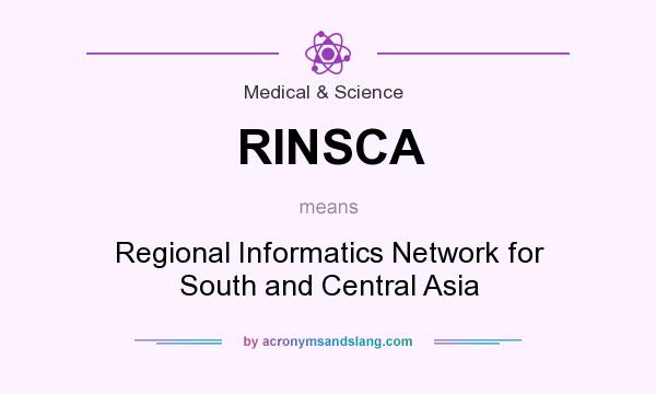 What does RINSCA mean? It stands for Regional Informatics Network for South and Central Asia