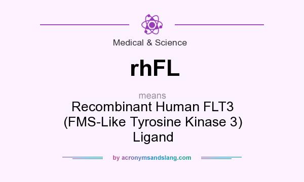 What does rhFL mean? It stands for Recombinant Human FLT3 (FMS-Like Tyrosine Kinase 3) Ligand