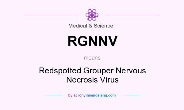 What does RGNNV mean? It stands for Redspotted Grouper Nervous Necrosis Virus