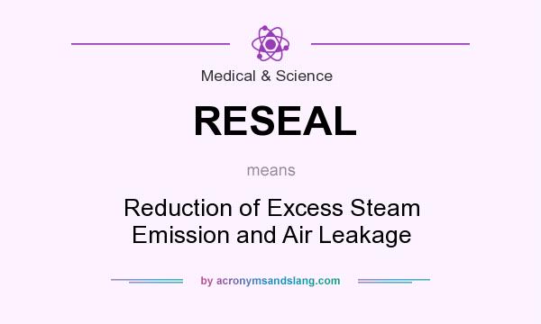 What does RESEAL mean? It stands for Reduction of Excess Steam Emission and Air Leakage