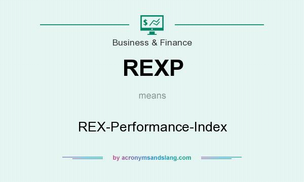 What does REXP mean? It stands for REX-Performance-Index