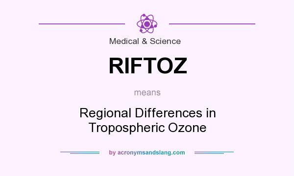 What does RIFTOZ mean? It stands for Regional Differences in Tropospheric Ozone