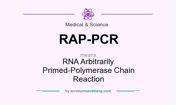 What does RAP-PCR mean? It stands for RNA Arbitrarily Primed-Polymerase Chain Reaction
