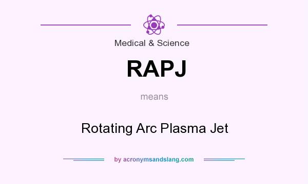 What does RAPJ mean? It stands for Rotating Arc Plasma Jet