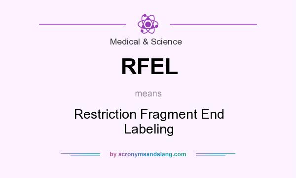 What does RFEL mean? It stands for Restriction Fragment End Labeling