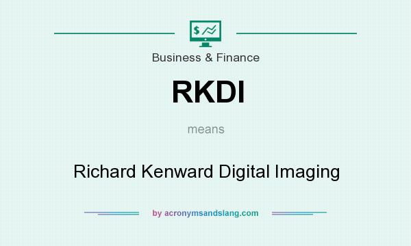 What does RKDI mean? It stands for Richard Kenward Digital Imaging