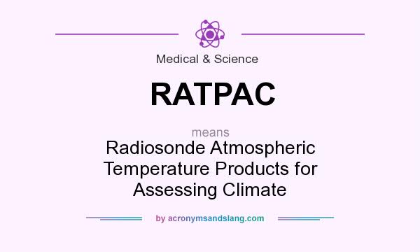 What does RATPAC mean? It stands for Radiosonde Atmospheric Temperature Products for Assessing Climate